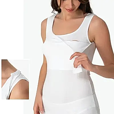 İmer Kalın Emzirme Atleti White 2/M