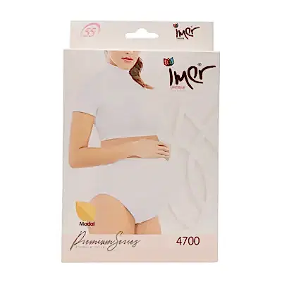 İmer Modal Hamile Külot Beyaz2/M