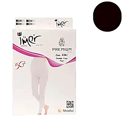 İmer Uzun Hamile Taytı Siyah 4/Xl