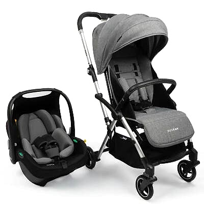 Kanz Marcus Çift Yönlü Travel Sistem-Seyahat Sistem Bebek Arabası Heavy Grey