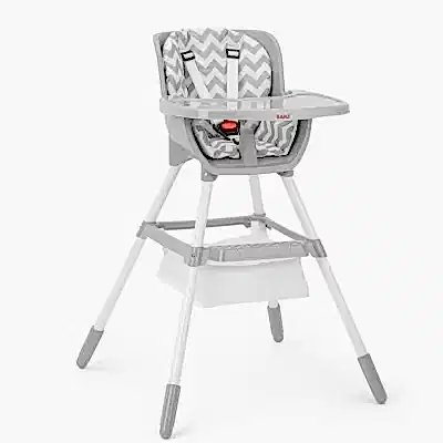 Kanz Seul Sepetli Basic Mama Sandalyesi Gri