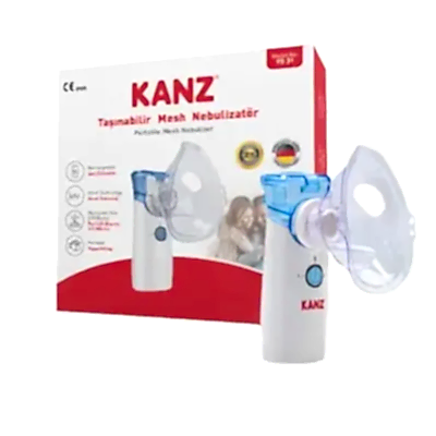 Kanz Taşınabilir Mesh Nebulizatör Şarjlı