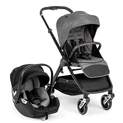 Kanz X-Go Ultimate Çift Yönlü Travel Sistem-Seyahat Sistem Bebek Arabası Silver Gri