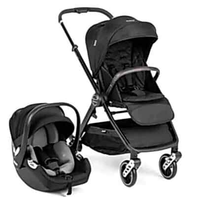 Kanz X-Go Ultimate Çift Yönlü Travel Sistem- Seyahat Sistem Bebek Arabası Silver Siyah