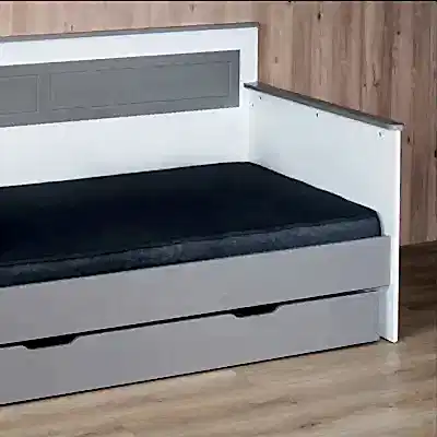 Kidboo Lastikli Çarşaf Tek Kişilik Gri