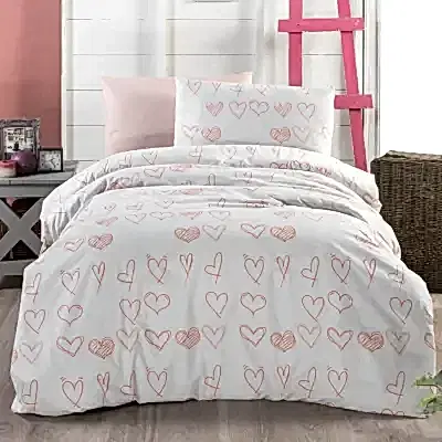 Kidboo Montessori Nevresim Takımı Hearts