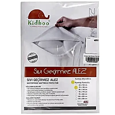 Kidboo Su Geçirmez Kaydırmaz Alez Pamuk 70X140
