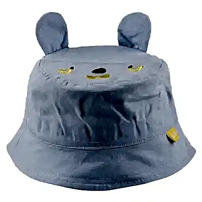 Kitti Erkek Bebek Şapka Fötr Mavi 1-3Yaş