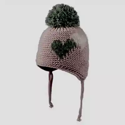 Kitti Kız Bebek Bere Kulaklı Açık Pembe