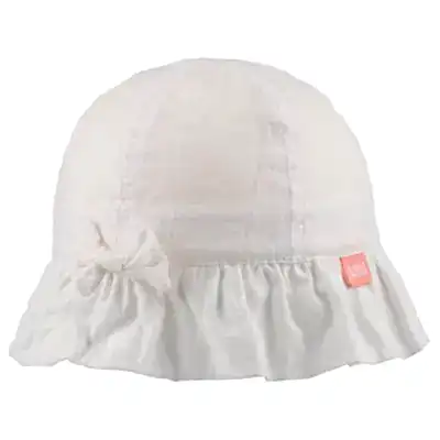 Kitti Unisex Şapka Maksi Beyaz 0-18 Ay