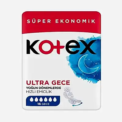 Kotex Ultra Quadro Gece16'lı