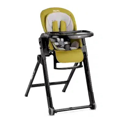 Kraft Chef Fonksiyonel Katlanabilir Çift Tepsili Mama Sandalyesi Green