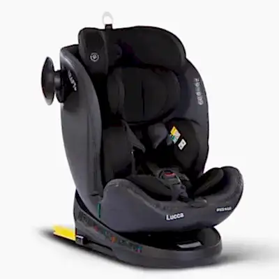 Kraft Lucca 360° Dönebilen Isofix Bağlantılı I-Size Oto Koltuğu 0-36 Kg Black