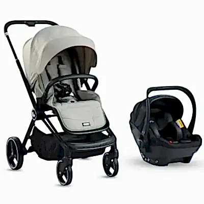 Kraft Mika (Mila) Çift Yönlü Travel Sistem Bebek Arabası Grey