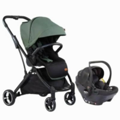 Kraft Viva I-Size Çift Yönlü Tek Elle Katlanabilir Travel Sistem Bebek Arabası Green