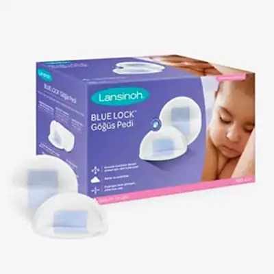 Lansinoh Blue Lock Göğüs Pedi 100lü