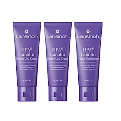 Lansinoh Lanolin Göğüs Ucu Kremi 40 ml x 3 Adet
