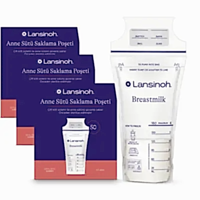 Lansinoh Süt Saklama Poşeti 50li x 3 Adet