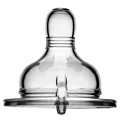 Mamajoo Silikon Cam Biberon Emziği 2li 0+ Ay Saklama Kutulu