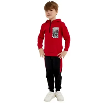 Marvel Comis Erkek Eşofman Takımı Kırmızı