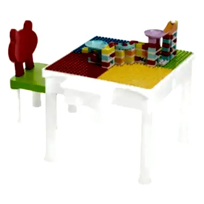 Mega Multi Creative Blok Aktivite Masa Sandalye Seti 108 Parça