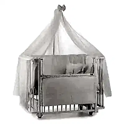 Meltem Kids Bambino Beşik 70X110 Cm Beyaz Ekru