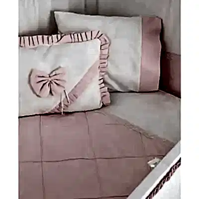 Meltem Kids Bambino Beşik 70X110 Cm Beyaz Pudra