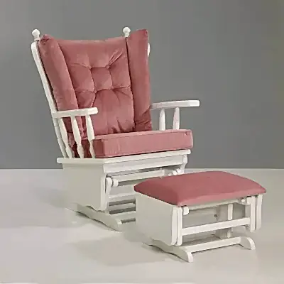 Meltem Kids Emzirme Koltuğu- Markizi Beyaz Pudra Pembe