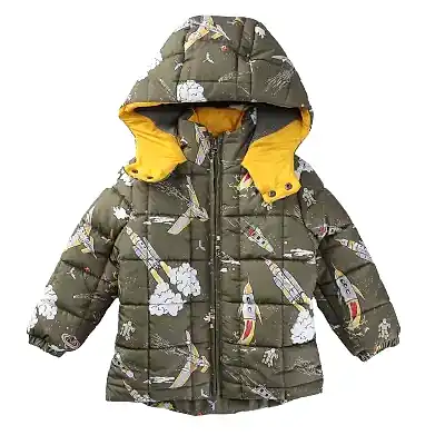 Midimod Erkek Bebek Çocuk Kabanı Haki