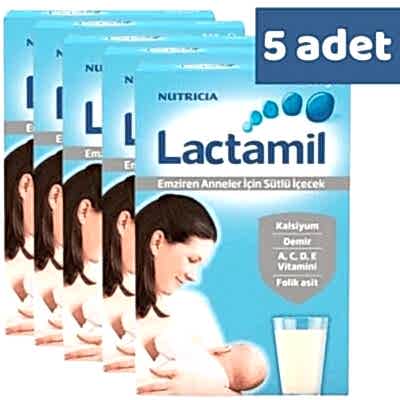 Milupa Lactamil Anneler İçin Sütlü İçecek 200 gr x 5 Adet