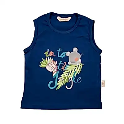 Mini Damla T-Shirt Kolsuz Jungle Saks