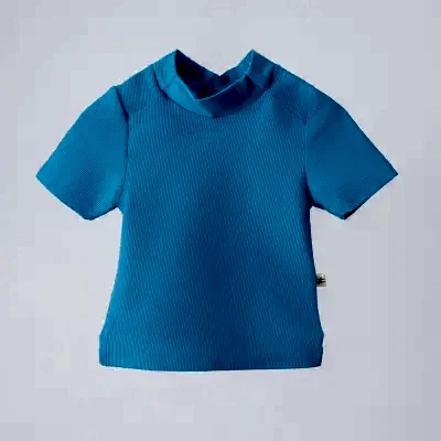 Moi Noi T-Shirt Mayo Çizgili Mavi