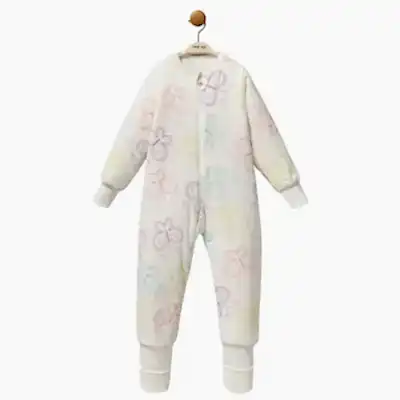 Moi Noi Uyku Tulumu Çoraplı 2,5 Tog Renkli Kelebek Desenli