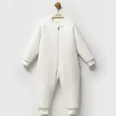 Moi Noi Uyku Tulumu Çoraplı 2,5 Tog Waffle Ekru