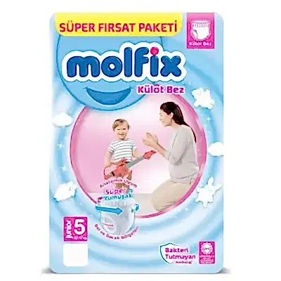 Molfix Külot Bebek Bezi 5 Beden Junior 68li Ultra Fırsat Paketi