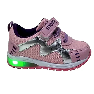 Momy Kız Ayakkabı Spor Işıklı Mor