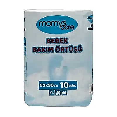 Momys Care Bebek Bakım Örtüsü 60*90 cm  Alt Açma Bezi 10lu - 5