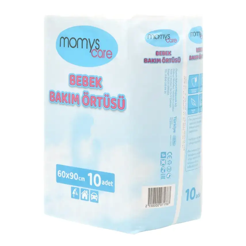 Momys Care Bebek Bakım Örtüsü 60*90 cm  Alt Açma Bezi 10lu - 7