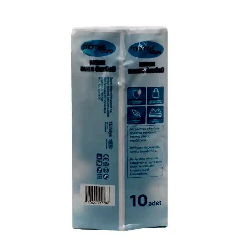 Momys Care Bebek Bakım Örtüsü 60*90 cm  Alt Açma Bezi 10lu - 6