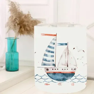 Momys Care Kaptanın Seyir Defteri Çok Amaçlı Oyuncak Saklama Kutusu 30x50 Cm