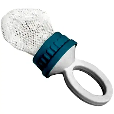 Mycey Feeder Güvenli Meyve ve Sebze Emziği Mavi