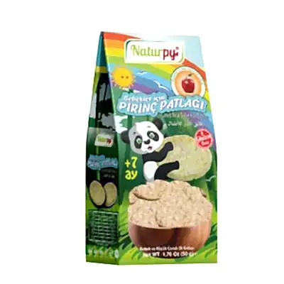 Naturpy Glutensiz Pirinç Patlağı +7 Ay 50 gr