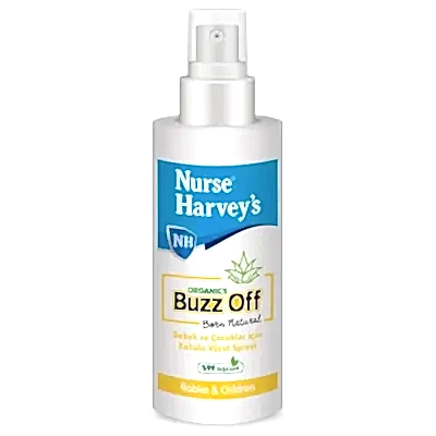Nurse Harveys Organics Sinek Kovucu Buzzy Body Sprey 175 ml
