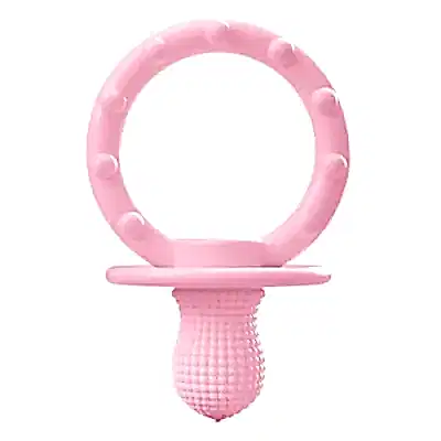 Oioi Gummy Silikon Diş Kaşıyıcı 3+ Ay Pinky Pink