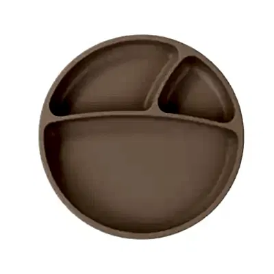 OiOi Porsiyon Vakumlu Mama Tabağı Bubble Beige