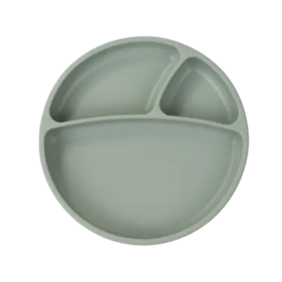 OiOi Porsiyon Vakumlu Mama Tabağı River Green