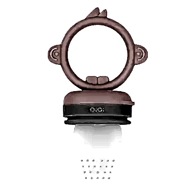 OiOi Püre Meyve Ve Sebze Alıştırıcı Pinky Pink - Powder Grey