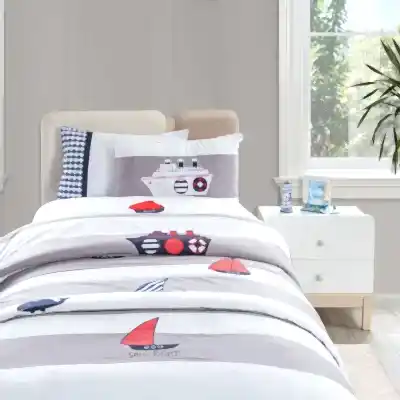 Pierre Cardin Marin Tek Kişilik Nevresim Takımı 3lü