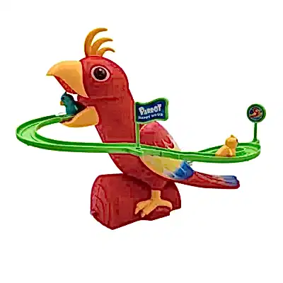 Pilli Kaydırak Papağan Müzikli