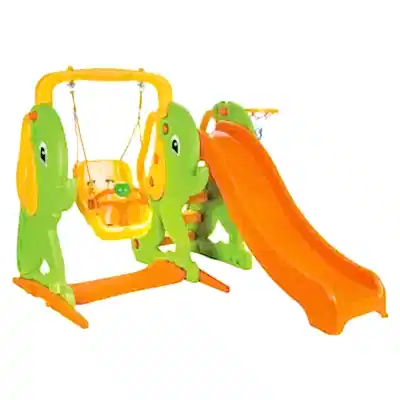 Pilsan Fil Salıncak Ve Kaydırak Seti